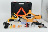 Cric de voiture électrique 2 en 1, 12V, 3T, clé, outils de véhicule, kit d'outils d'urgence, levage de moteur, cric de voiture, offre spéciale HF3SJ-B05