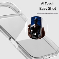 Coque de protection intégrale transparente en TPU haute transparence pour iPhone 17 18 Pro Max