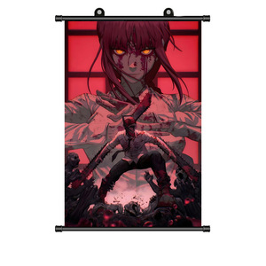 Affiche d'art d'anime <span class=keywords><strong>Chainsaw</strong></span> <span class=keywords><strong>Man</strong></span>, grand format, finition mate, décoration murale mystique en toile - Product Image 2