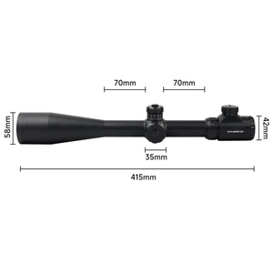 Accessori per mirino tattico regolabile da caccia 10-40x50 SFP ottico di alta qualità - Product Image 4