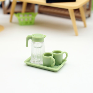 Kombinasi Cangkir Air Plastik Transparan Mini untuk Rumah Boneka, Model Pemandangan Miniatur Buatan Sendiri DIY - Product Image 6