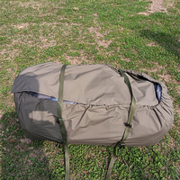 Yourte mongole de camping extérieur, tente gonflable 3x3m à montage rapide, imperméable, résistante aux UV, toutes saisons, une chambre