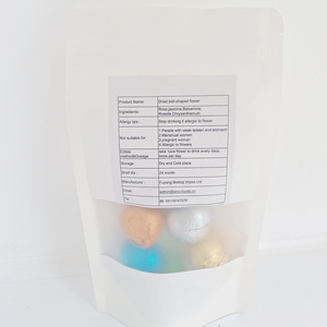 <span class=keywords><strong>Chino</strong></span> hecho a mano Etiqueta Privada melocotón Litchi artesanía flor Bola de té - Product Image 6