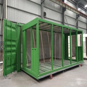 Ru — maisons pliantes, structure en acier inoxydable, verre préassemblé vert, maisons de conteneur de luxe - Product Image 3