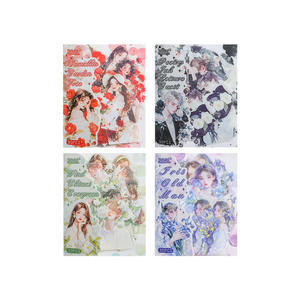 30 autocollants par paquet Langue de thé et série de chansons Caractère Fleur Manuel Matériel Autocollants - Product Image 5