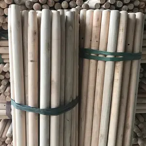 Bâton de balai en bois fabricant de bâtons en bois pour manche en bois naturel