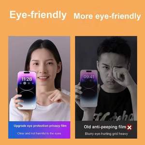 Akıllı telefonlar için yüksek hassasiyetli anti-yağ temperli cam ekran koruyucu yeni mobil telefon aksesuarı - Product Image 2