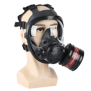 Masker Gas CBRN RD40 Single Cartridge Silikon Full Face <span class=keywords><strong>Respirator</strong></span> Kimia A2B2E2K2P3 - Product Image 3
