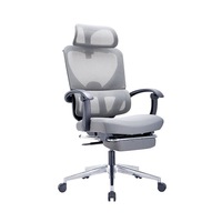 Chaise de bureau inclinable modèle 268A, chaise ergonomique pour ordinateur pour la pause déjeuner