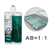 SP263 Adhésif en résine PU A et B à deux composants à durcissement rapide et à résistance modérée pour module de batterie de stockage d'énergie à la boîte PACK