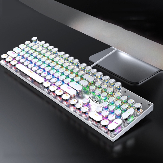 2023 New Arrivals Mechanical RGB Keyboard Mouse Headphone Combo Wired Desktop 104 Key Gaming Keyboard for Pc Computer case