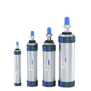 XINDE MAL Mini Aluminum Alloy Cylinder 16X50 20X50 25X50 32X50 40X75 Dual Action Threaded Mounting - Product Image 1
