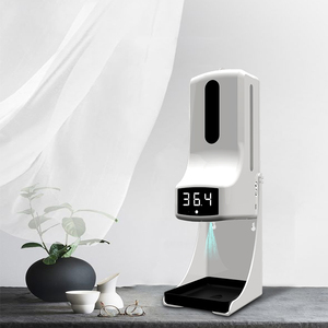 Shenzhen Rehabor K9pro plastic automatic temperature instrument liquid soap dispenser thermometer