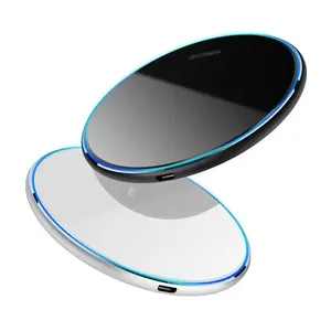 15W Qiワイヤレス充電器foriPhone 14 13 12 pro Max Fast Wireless Charging Pad for Samsung S9 S8 Note 9 S10 Phone Charger