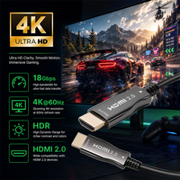 Câble HDMI Micro 2.0 WISTAR à Fibre Optique 4K 60Hz 20M 30M 40M 50M pour Home Cinéma Haute Définition