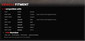 ชุดเฟืองท้ายแบบถ่ายโอนกำลัง 600-235XD สำหรับ Ford Fusion, Lincoln MKZ, Zephyr, Mercury Milan, Mazda CX-9 AWD - Product Image 2