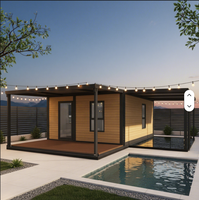 Villa préfabriquée en acier léger à assemblage rapide, résistante aux ouragans, conforme aux normes australiennes, anti-corrosion, imperméable et écologique