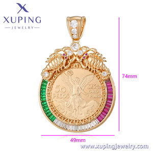 X000899678 XUPING Bijoux Mode Grand Scorpion Ange Souvenir Pièce Mode Hommes Pendentif - Product Image 2