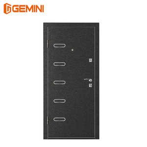 Porte en acier de russie, usine de chine, prix de gros, porte blindée de maison en ouzbékistan - Product Image 3