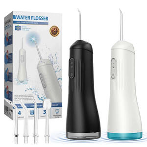 Irrigador Bucal Portátil, Limpiador Dental con Chorro de Agua, Recargable por USB, Irrigador Dental, Chorro de Agua para Limpieza Bucal - Product Image 1
