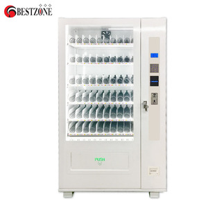 Máquina Expendedora Combinada de 10 <span class=keywords><strong>Canales</strong></span> y 6 Cajones para Snacks, Revistas, Cosméticos y Productos para el Cuidado de la Piel en Centros Comerciales, Aeropuertos y Estaciones de Metro - Product Image 1