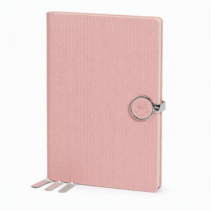 Cuaderno Clásico con Hebilla Redonda, Tamaños B5, A5, A6, Cubierta Personalizada con Textura de Lino y Cierre de Broche para Tomar Notas Organizadas - Product Image 1