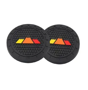 Pick-Up Auto Wateronderzetters Driekleurige Sneeuw Bergonderzetters Pvc Anti-Kras Antislipmat Universeel 7Cm