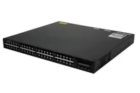Conmutador Gigabit Ethernet de 48 puertos Catalyst 3650 con licencia estándar para conectividad empresarial, para uso en el sector de la comunicación