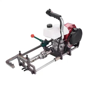 Máquina perforadora de tuberías de acero de cuatro tiempos para motor de gasolina, máquina perforadora fotovoltaica a gasolina en venta - Product Image 4