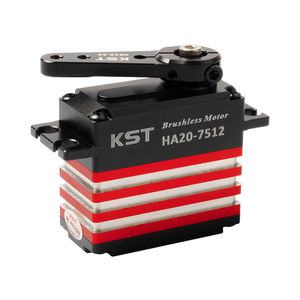 Ventes chaudes KST HA20-7512 82Kgf.cm 0.11sec/60. Servo numérique sans balais 2BB DC7.4V en alliage d'aluminium pour drones à grande échelle standard - Product Image 4