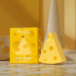 Bombe de bain relaxante en forme de <span class=keywords><strong>fromage</strong></span> amusante pour enfants en gros Boule de sel pour le bain de Noël Marque privée - Product Image 5