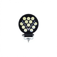 Phare LED de pointage avec lentille nid d'abeille pour camion, semi-remorque, tout-terrain, conduite auxiliaire