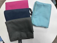 Impressions personnalisées Conception Logo Doux Séchage Rapide Double Face En Peluche Microfibre Daim Yoga Fitness Plage Natation Sports Serviette De Gym