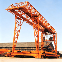 Grue portique de levage à double chariot 16t pour démolition de tunnels, approvisionnement direct usine