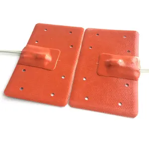 220v Electric Car Battery Operated Heater Silicone Rubber Heating Pad