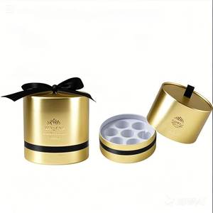 Emballage en tube de papier pour huile essentielle avec logo personnalisé, boîte cylindrique en carton protégée contre les UV avec insert en mousse sécurisé - Product Image 4