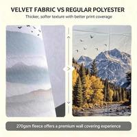 Tissu floqué écologique pour peinture murale, largeur 5 mètres, toile murale respirante pour la décoration intérieure et les murs décoratifs de bureau