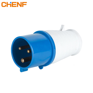 Chenf Factory IP44 fil électrique coque en matière plastique cuivre pur borne conduite alimentation <span class=keywords><strong>prise</strong></span> mâle CF1-015 5P16A <span class=keywords><strong>380V</strong></span> - Product Image 3