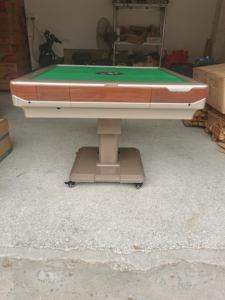 Table de Mahjong Automatique Pliable Électrique Shuffle Mahjong Machine Table à Manger Jambe Pliante - Product Image 3