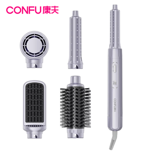 CONFU F6, puissance élevée, vitesse élevée, ensemble complet de peigne soufflant, styler détachable, brosses à cheveux électriques, <span class=keywords><strong>brosse</strong></span> à air chaud - Product Image 1