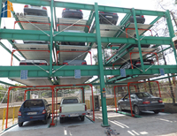 Puzzle garage de stationnement vertical automatique prix du système de stationnement de voiture intelligent automatisé