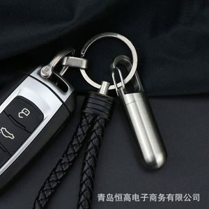 Mini acier inoxydable scellé Capsule boîte étanche Camping Firstaid pendentif voyage extérieur Portable étui à pilules - Product Image 3