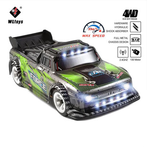 <span class=keywords><strong>WLtoys</strong></span>-coche de carreras eléctrico de alta velocidad para niños, juguete de coche de Control remoto de 284131G, 30 KM/H, chasis de Metal, 4WD, 2,4 - Product Image 1