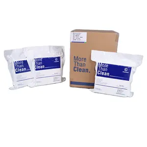 Lingettes wip-1009le non pelucheuses chiffon de nettoyage microfibre essuie-glace de salle blanche