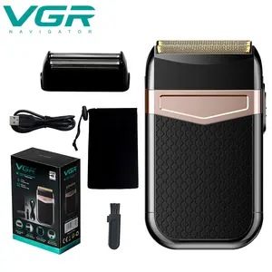 VGR V331 Professional เคราไฟฟ้าผมเครื่องโกนหนวด Vgr-331เครื่องโกนหนวดไฟฟ้าไร้สาย Remover ผม Trimmer ชาย