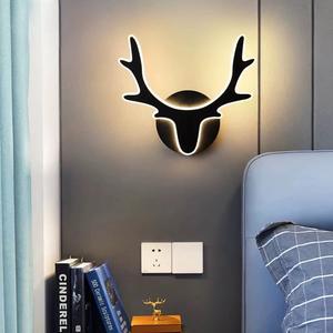 Nordic Modern Creative Einfache Hirsch Wand halterung LED-Leuchten für Hotel Korridor & Wohnzimmer Dekoration Home Wand lampen - Product Image 1