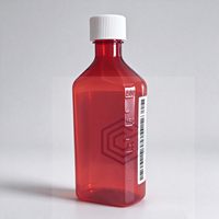 Expédition Express – Bouteille de sirop graduée ambrée de 8 oz de la marque Walgreens, résistante aux enfants – LIRE LA DESCRIPTION – Étiquette Lean