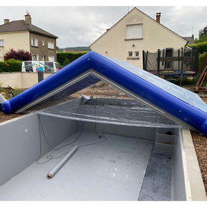 Couverture de piscine <span class=keywords><strong>gonflable</strong></span> durable résistante aux UV <span class=keywords><strong>pour</strong></span> protection extérieure de piscine de jardin, couverture <span class=keywords><strong>gonflable</strong></span> - Product Image 5