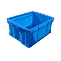 Caisses en plastique empilables et emboîtables de grande taille pour l'emballage logistique, 415*290*140 mm, boîtes de manutention, boîtes de rangement, sacs de transport pour le commerce électronique