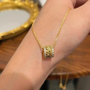 Mantianxing S925 Pure <b>Silver</b> Water Droplet Necklace High-End Luxury Collarbone <b>Chain</b> <b>Fine</b> Beaded Design with Niche Tear - Product Image 2